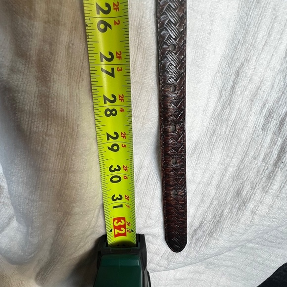 Reversible sterling silver/leather belt main image 16